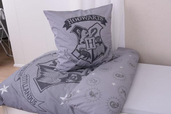 Harry Potter Duvet Set Grey 135 x 200 cm / 80 x 80 cm 5