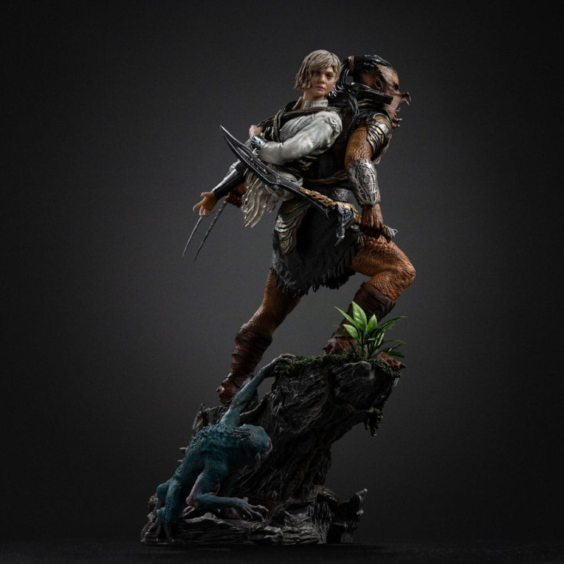 Predator: Badlands Art Scale Statue 1/10 Predator Dek & Thia 27 cm 5