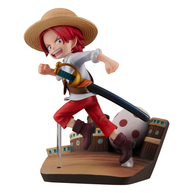 One Piece G.E.M. Series PVC Statue Shanks Run! Run! Run! 13 cm 4