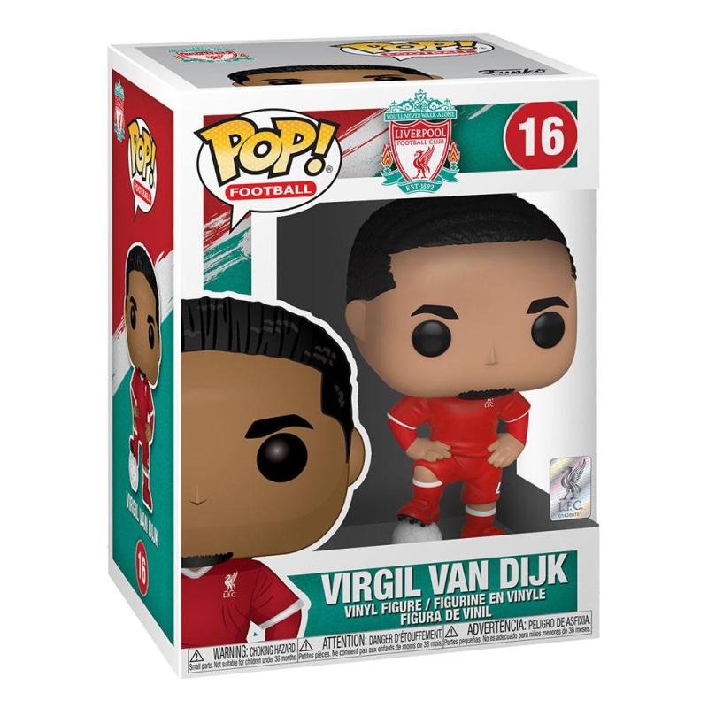 Liverpool F.C. POP! Football Vinyl Figure Virgil van Dijk 9 cm