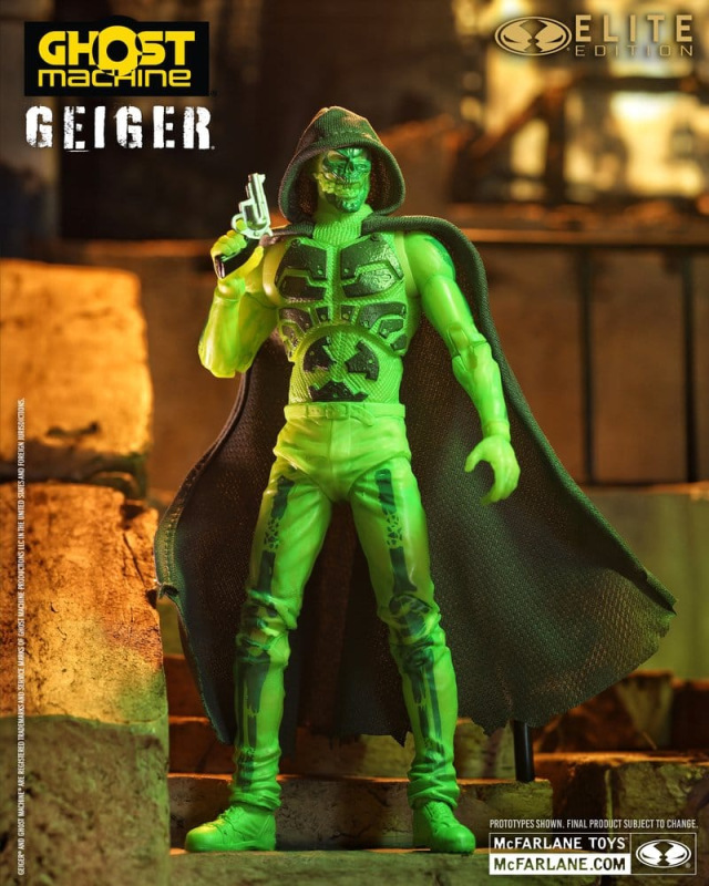 Ghost Machine McFarlane Elite Edition Deluxe Action Figure Geiger 18 cm 7