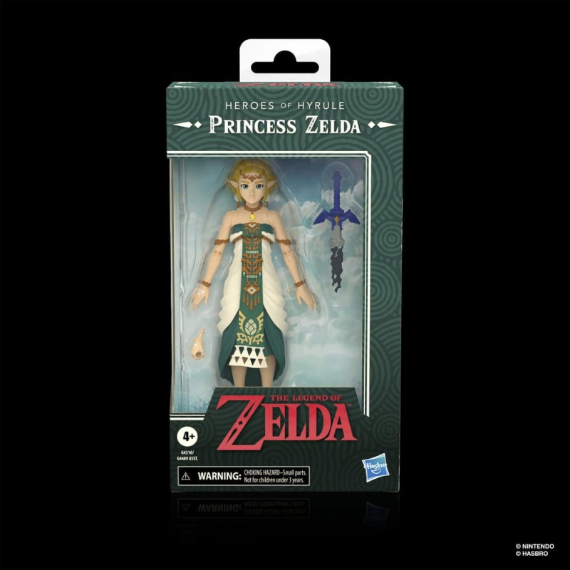The Legend of Zelda: Tears of the Kingdom Heroes of Hyrule Action Figure Princess Zelda 15 cm 12