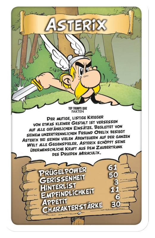 Asterix Card Game Top Trumps *German Version* 3