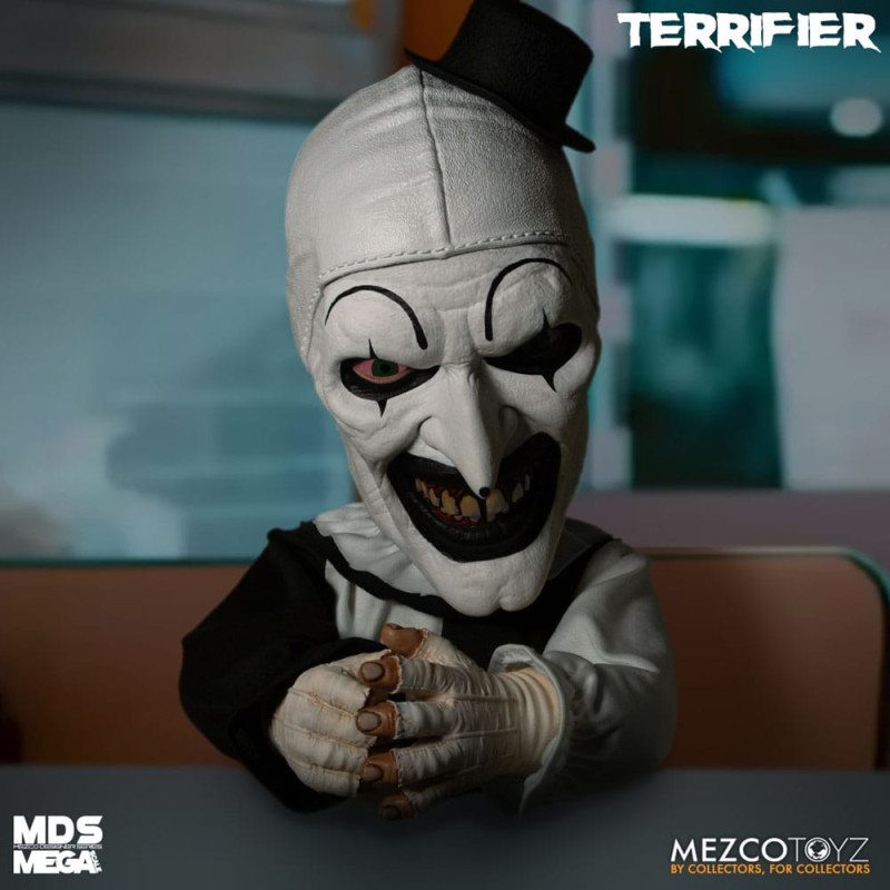 Terrifier MDS Mega Scale Plush Doll Art the Clown with Sound 38 cm 7