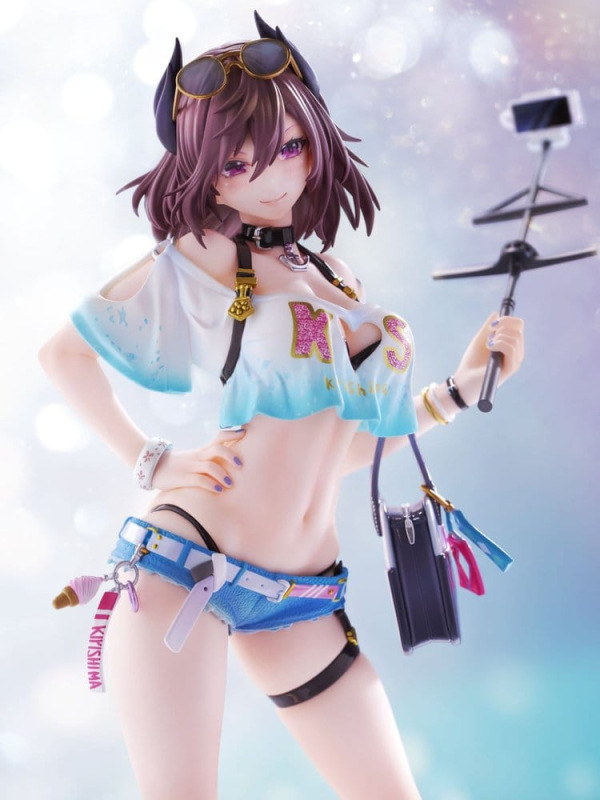 Azur Lane PVC Figure 1/7 Kirishima Bravely Summer TF edition 28 cm 4