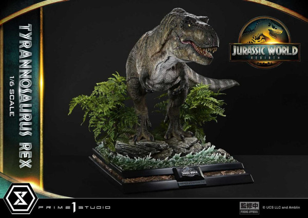 Jurassic World Rebirth Legacy Museum Collection Statue 1/6 Tyrannosaurus Rex Bonus Version 94 cm 9