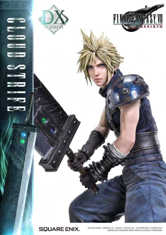 Final Fantasy VII Rebirth Statue 1/4 Cloud Strife Deluxe Ver. 68 cm 2