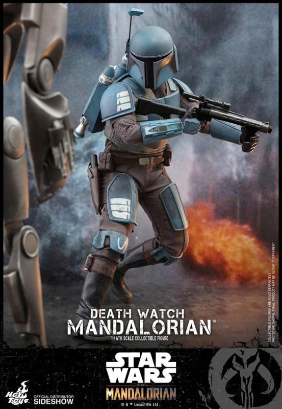 Star Wars The Mandalorian Action Figure 1/6 Death Watch Mandalorian 30 cm 7