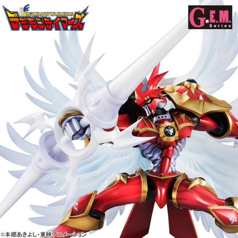 Digimon Tamers G.E.M. Series PVC Statue Dukemon Crimson Mode 18 cm 6