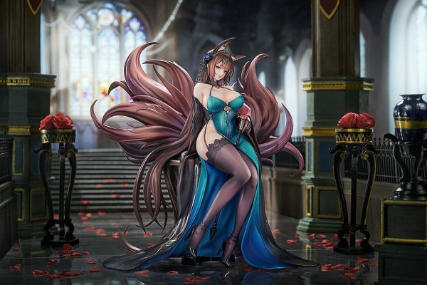 Azur Lane PVC Statue 1/7 Amagi: Throne of Fallen Petals Ver. 27 cm 1