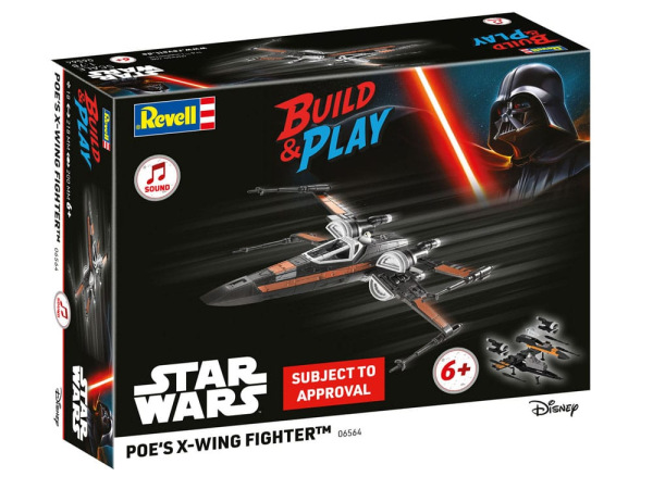 Star Wars Model Kit 1/78 Poe's X-Wing Fighter 22 cm 7