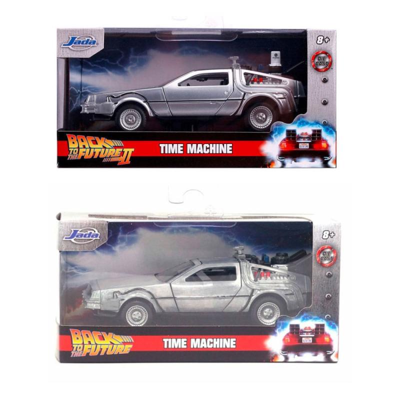 Back to the Future Diecast Models 1/32 Time Machine Display (6)