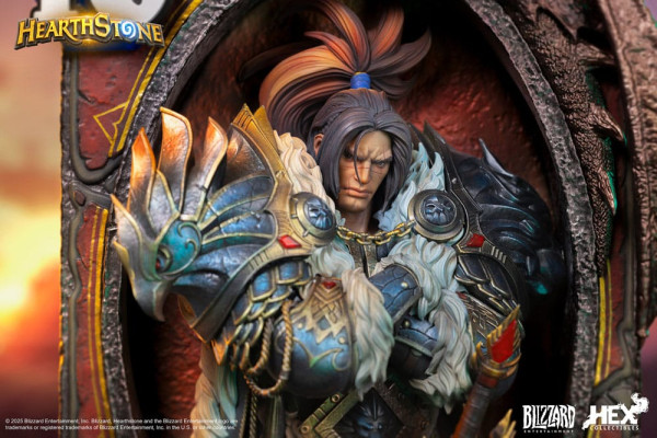 Hearthstone 3D Art Frame Statue Varian Wrynn 31 cm 2