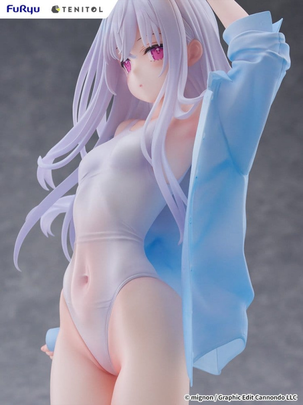 Mignon Works Tenitol Tall PVC Figure Shiro Swimsuit Ver. 30 cm 8