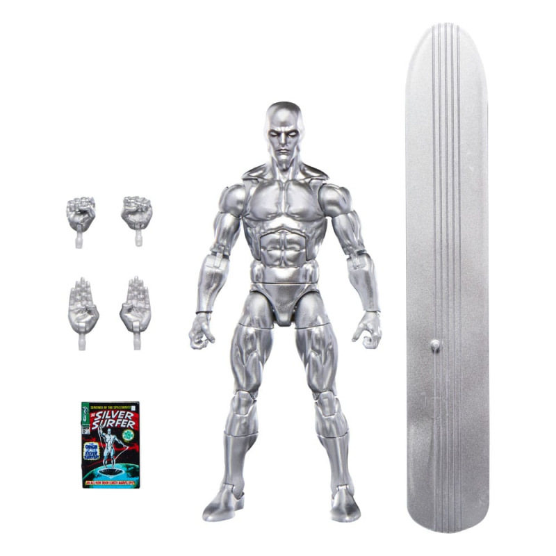 The Silver Surfer Marvel Legends Action Figure Silver Surfer 15 cm 10