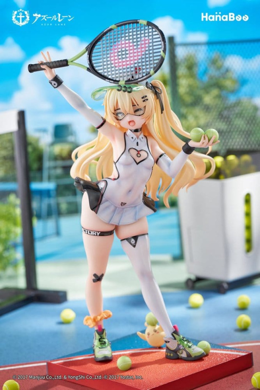 Azur Lane PVC Figure 1/6 Bache: Showy Sports Star 27 cm 2