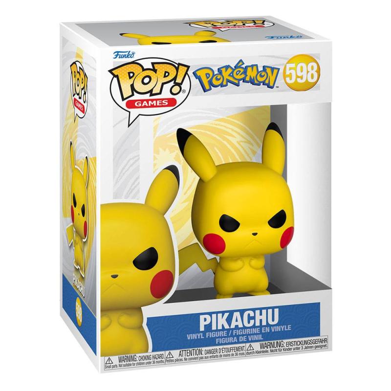 Pokemon POP! Games Vinyl Figure Grumpy Pikachu (EMEA) 9 cm 1