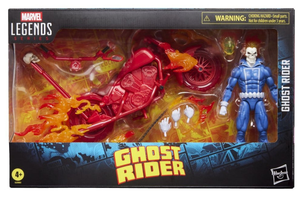 Ghost Rider Marvel Legends Action Figure Johnny Blaze with Motorcycle 15 cm 3