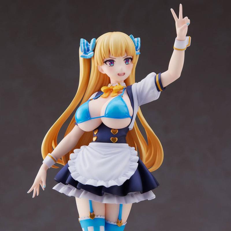 Original Character PVC Statue Michihasu Illustration Lina Bell Roll-chan 24 cm