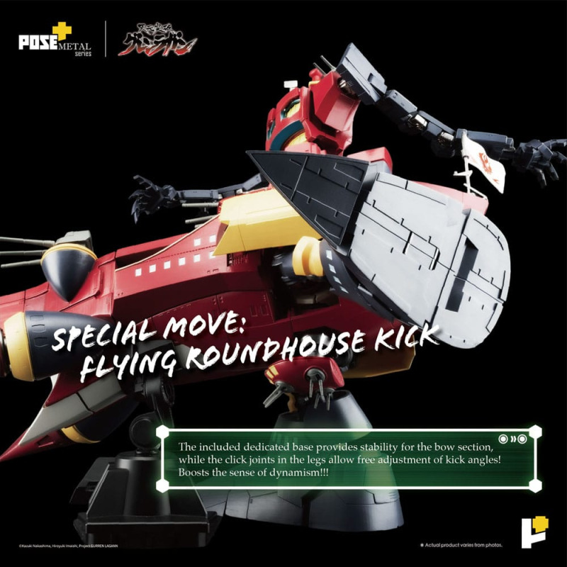 Tengen Toppa Gurren Lagann POSE+METAL series Statue Dai-Gurren 33 cm 13