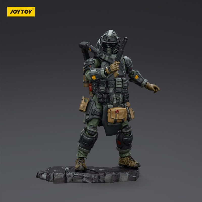 Steel Ride Corps Dark Source Action Figur Assaulter Volok 7 cm 4