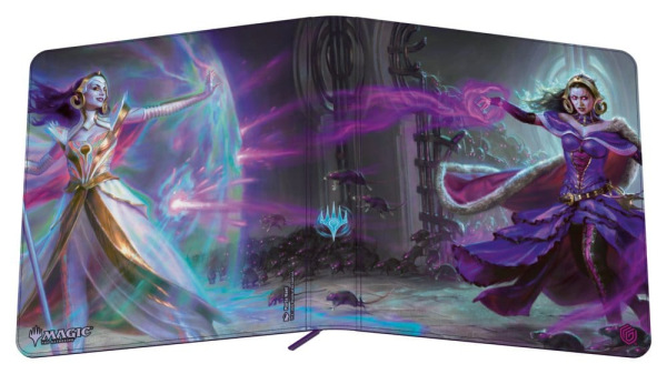 Ultimate Guard Zipfolio 480 Xenoskin Magic: The Gathering "Reality Fracture" - White Rare / Black Ra 7