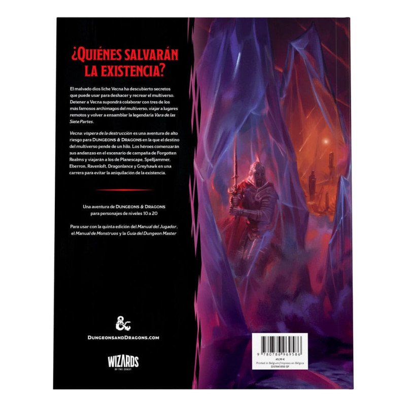 Dungeons & Dragons RPG Adventure Vecna: Víspera de la Destrucción spanish 4