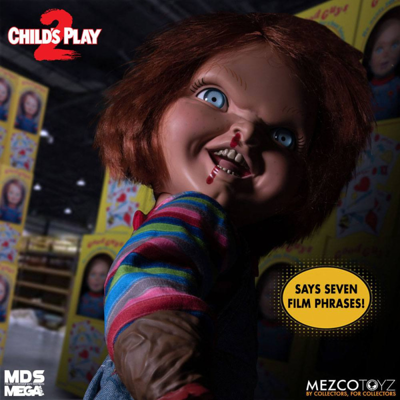 Child´s Play 2 Designer Series Talking Menacing Chucky 38 cm 6