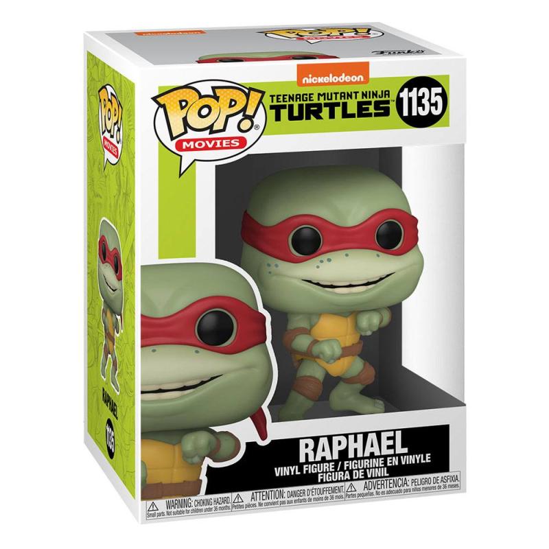 Teenage Mutant Ninja Turtles POP! Movies Vinyl Figure Raphael 9 cm 1