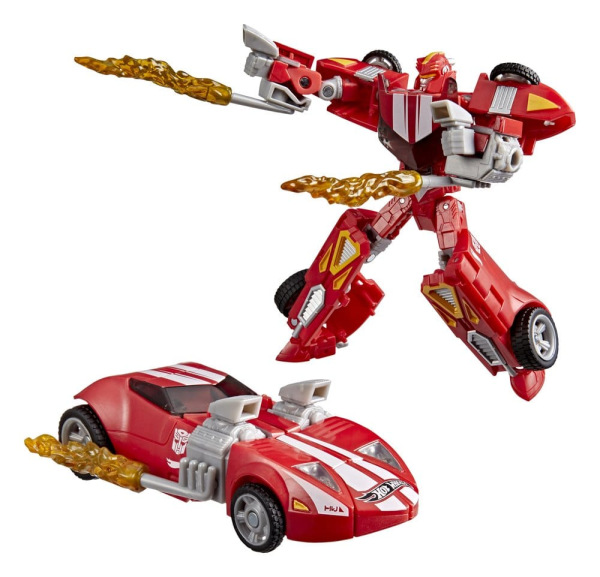Transformers Collaborative Hot Wheels x Transformers Deluxe Class Action Figure Twin Mill 13 cm 4