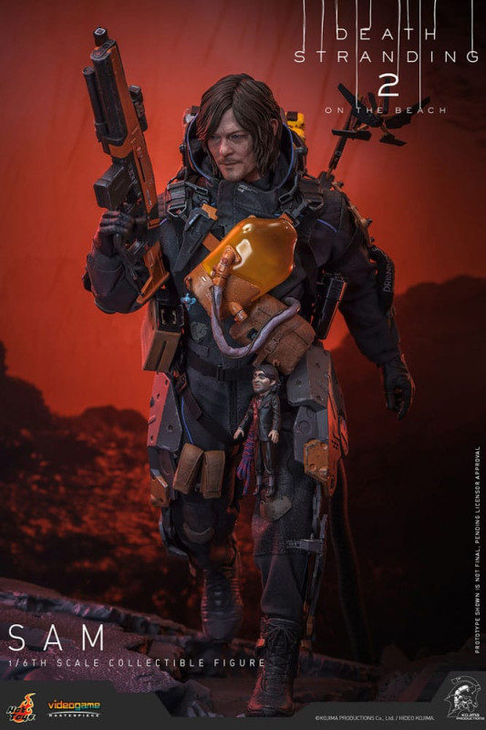 Death Stranding 2: On the Beach Videogame Masterpiece Action Figure 1/6 Sam 31 cm 8