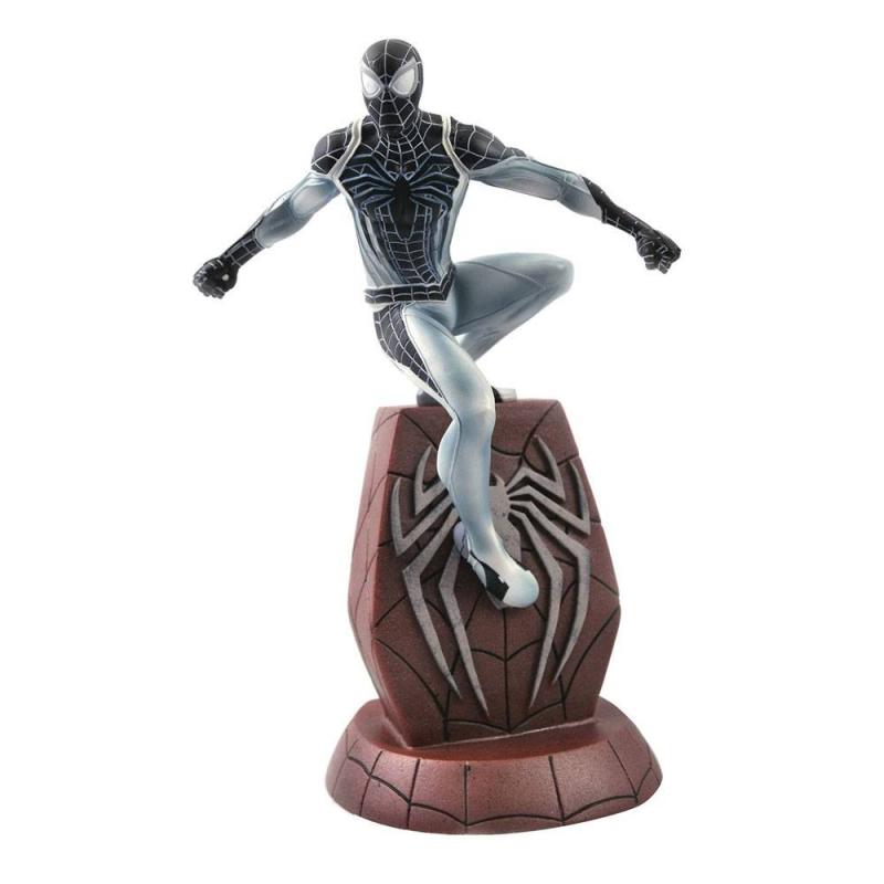 Spider-Man 2018 Marvel Video Game Gallery PVC Statue Negative Suit Spider-Man SDCC 2020