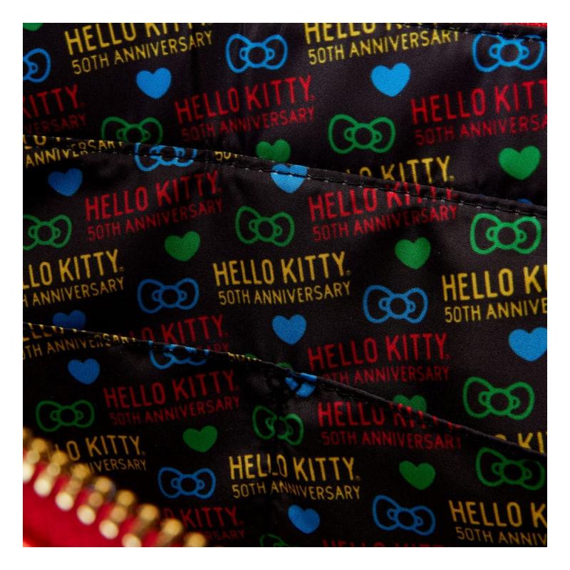 Hello Kitty by Loungefly Tote Bag & Coin Purse 50th Anniversary 4