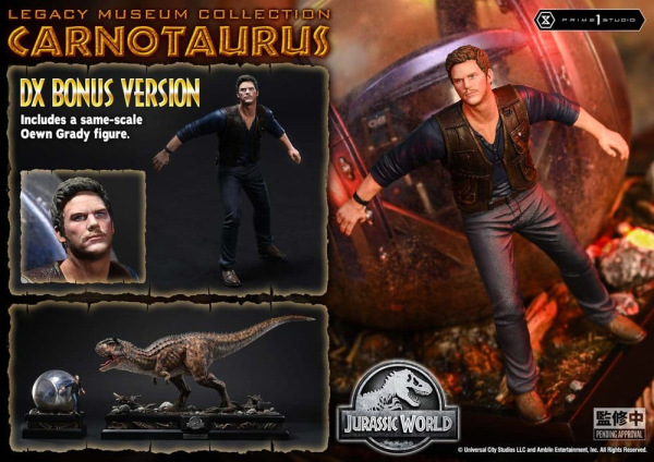 Jurassic World: Fallen Kingdom Legacy Museum Collection Statue 1/15 Carnotaurus DX Bonus 38 cm 2