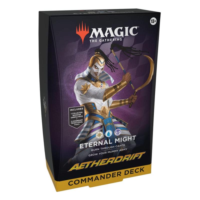 Magic the Gathering Aetherdrift Commander Decks Display (4) english 3