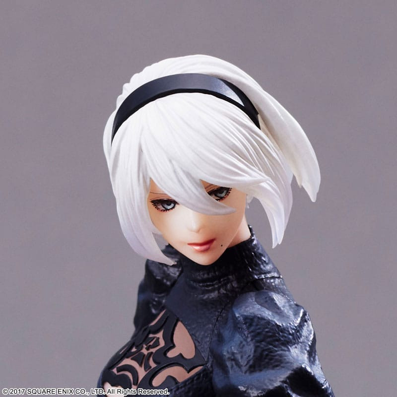 NieR:Automata FORM-ISM PVC Statue YoRHa Android 2B (YoRHa No.2 Type B) No Goggles Ver. 18 cm 5