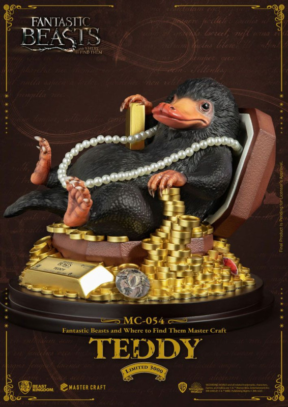 Fantastic Beasts Master Craft Statue Teddy 21 cm 1