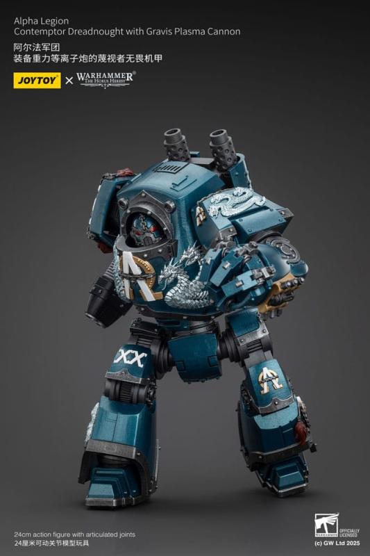 Warhammer The Horus Heresy Action Figure Alpha Legion Contemptor Dreadnought with Gravis Plasma Cann 7