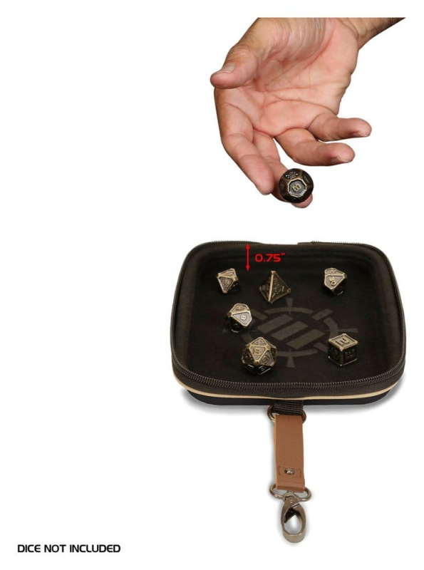 Enhance Board Game Dice Bag Designer Edition Black 2