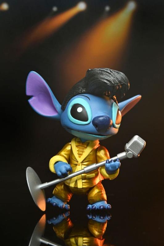 Lilo & Stitch Action Figure Ultimate Gold Suit Elvis Stitch 18 cm 7