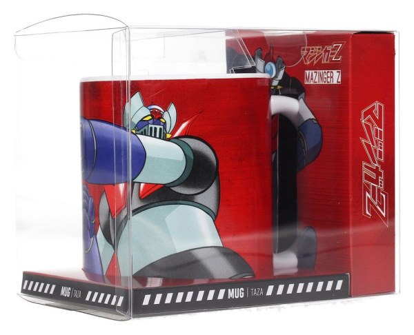 Mazinger Z Mug Red Logo 2