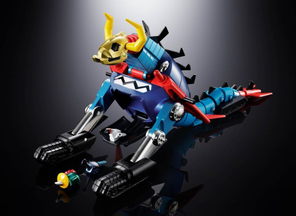 Dino Mech Gaiking Chogokin Action Figure Daikumaryu & Gaiking 20 cm 3