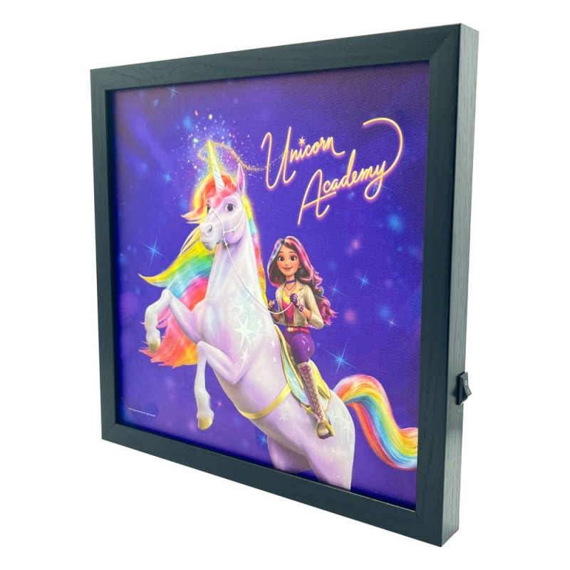 Unicorn Academy Canvas Poster Sophia & Wildstar (With Light)