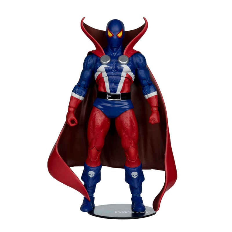 Spawn Page Punchers Action Figure Spawn 1977 Red and Blue (Chase) Red Platinum Edition 18 cm 4