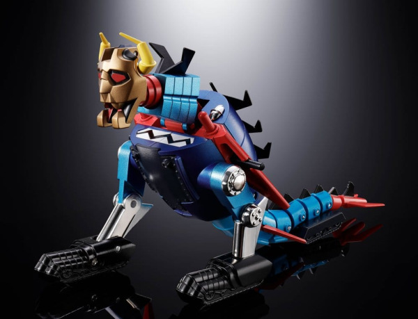 Dino Mech Gaiking Chogokin Action Figure Daikumaryu & Gaiking 20 cm 9