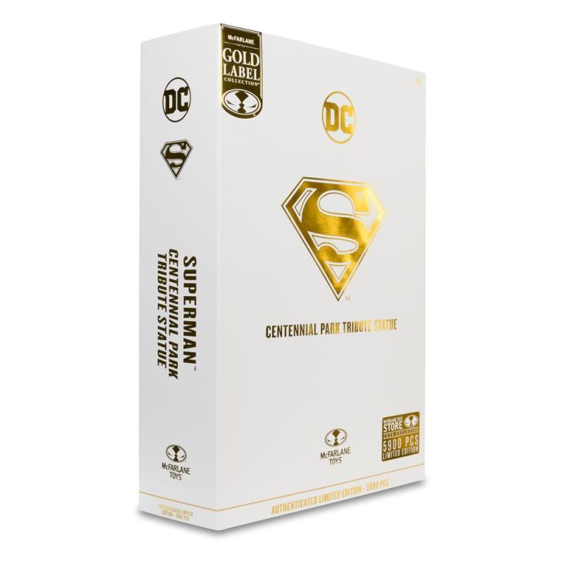 DC Multiverse Action FigureSuperman (Centennial Park Tribute Statue) Gold Label 18 cm