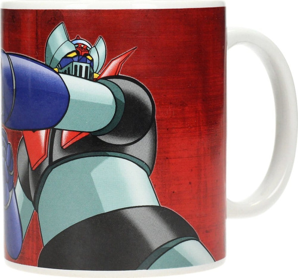 Mazinger Z Mug Red Logo 4