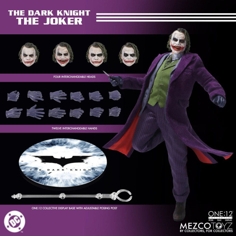 The Dark Knight Action Figure 1/12 Joker 17 cm 1