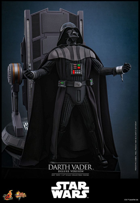 Star Wars: Episode III - Revenge of the Sith Movie Masterpiece Action Figure 1/6 Darth Vader (Deluxe 4