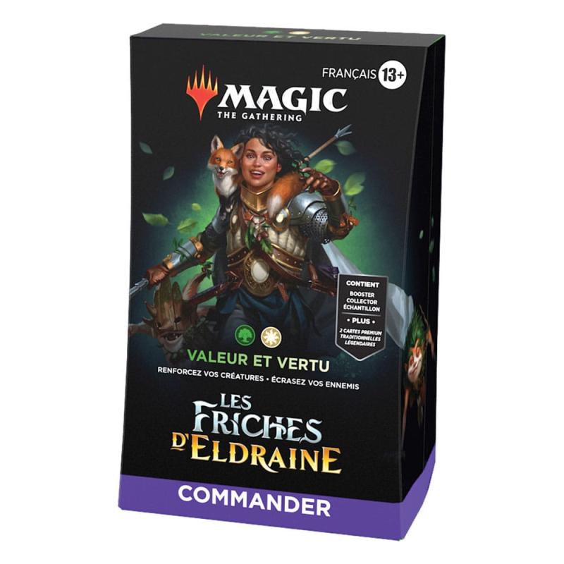 Magic the Gathering Les friches d'Eldraine Commander Decks Display (4) french